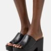 Wide Fit - Mules À Talons - Black 1 Wide Fit - Mules À Talons - Black -Anna Field 00e6cd6ee65246ae90cda63500b898a8