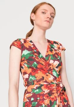 Anna Field Robe En Jersey - Multi Coloured/Orange -Anna Field 03fbaabddbd74f849802a3114c398bbd