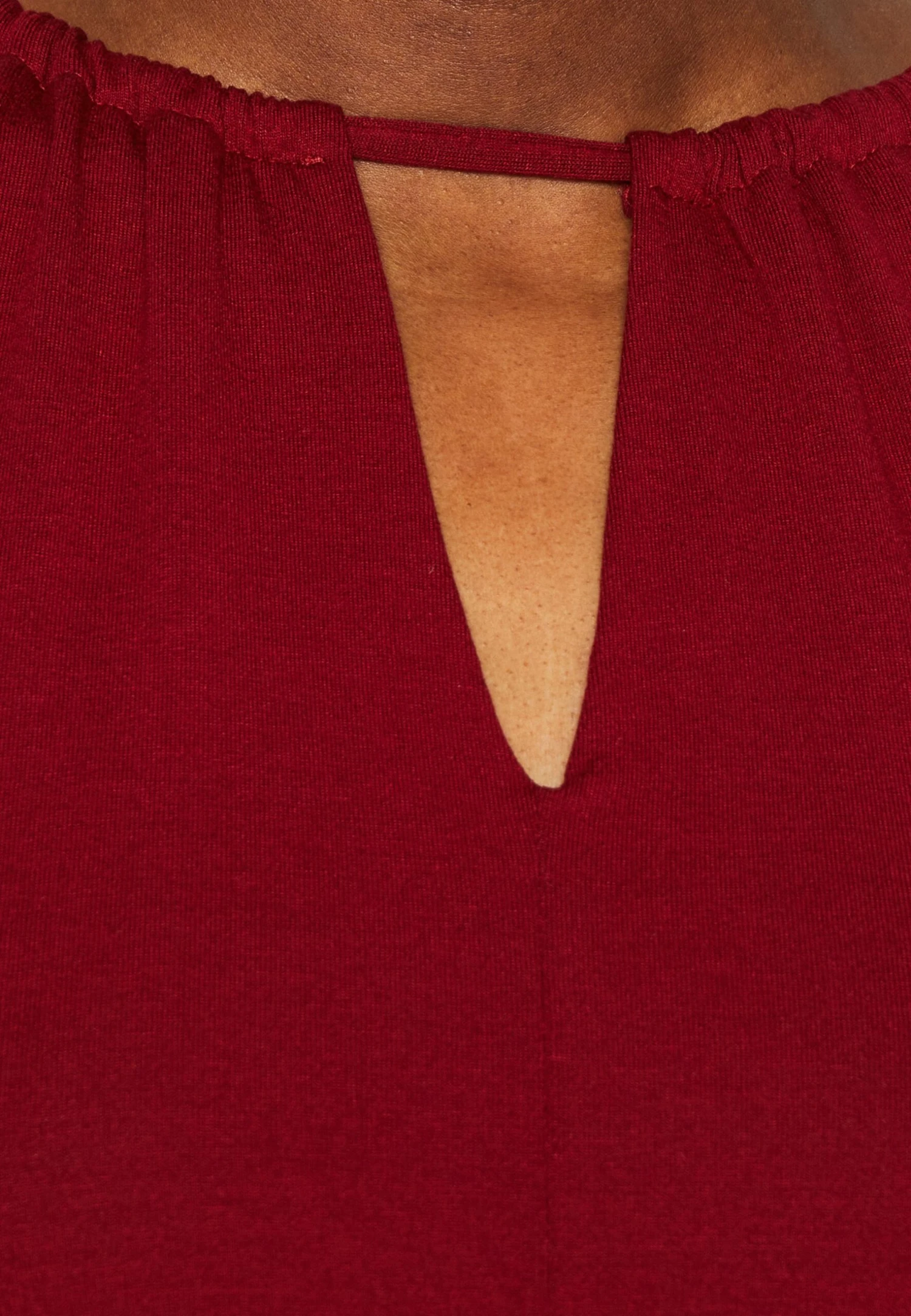Anna Field Robe Longue - Dark Red 8 Anna Field Robe Longue - Dark Red – Image 6