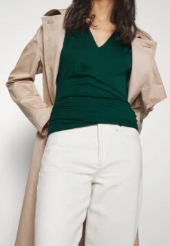 Anna Field Wrap Blouse - Blouse - Dark Green -Anna Field 09fc2c732a3e412bb81359f8b34dd1a3