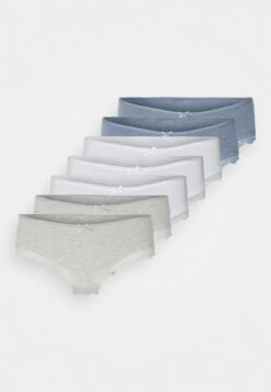 Anna Field 7 Pack - Slip - Blue/Grey/White -Anna Field 0b034709d4404041b97f74fc9e064af8