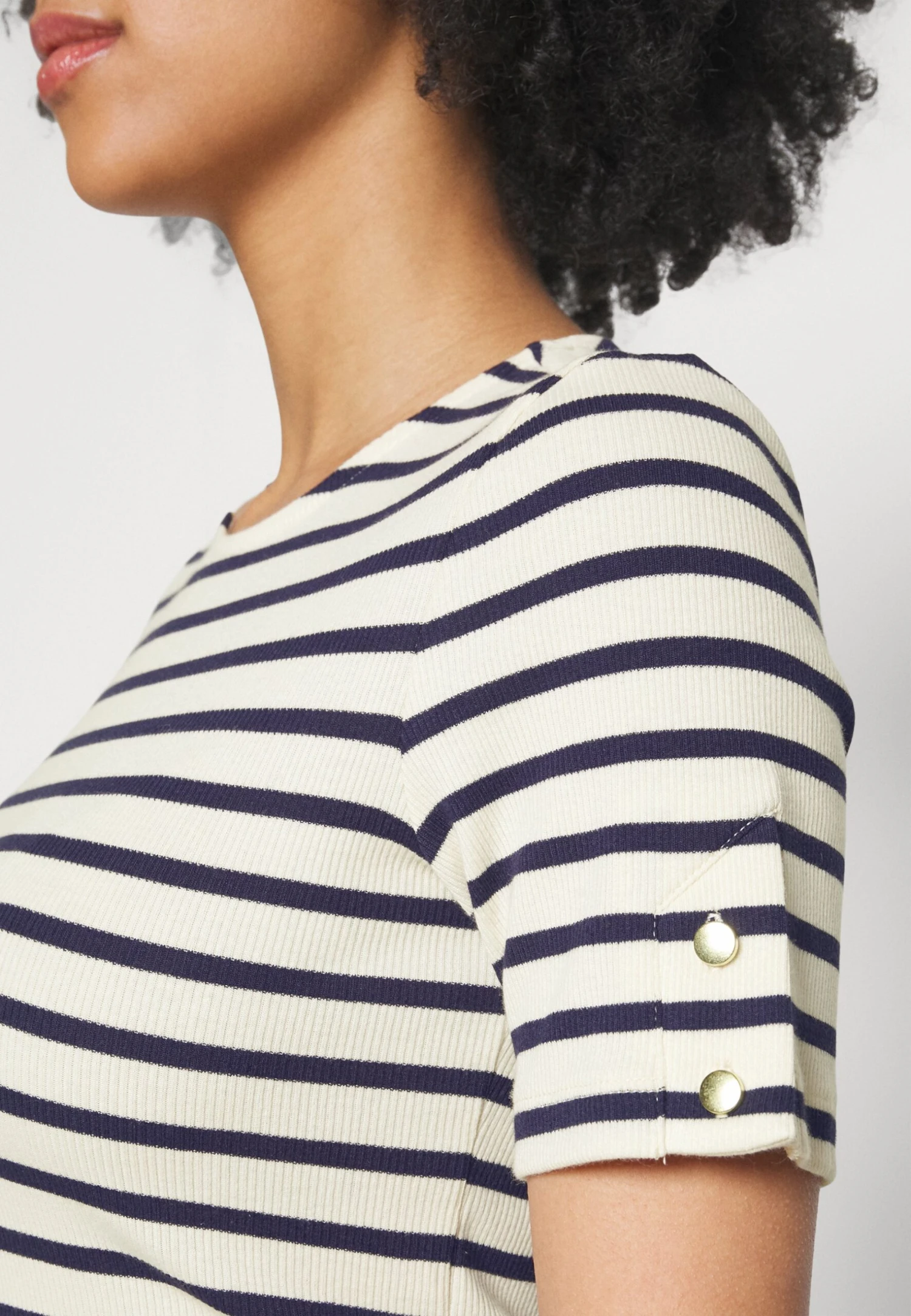 T-Shirt Imprimé - Dark Blue White 7 T-Shirt Imprimé - Dark Blue White – Image 5