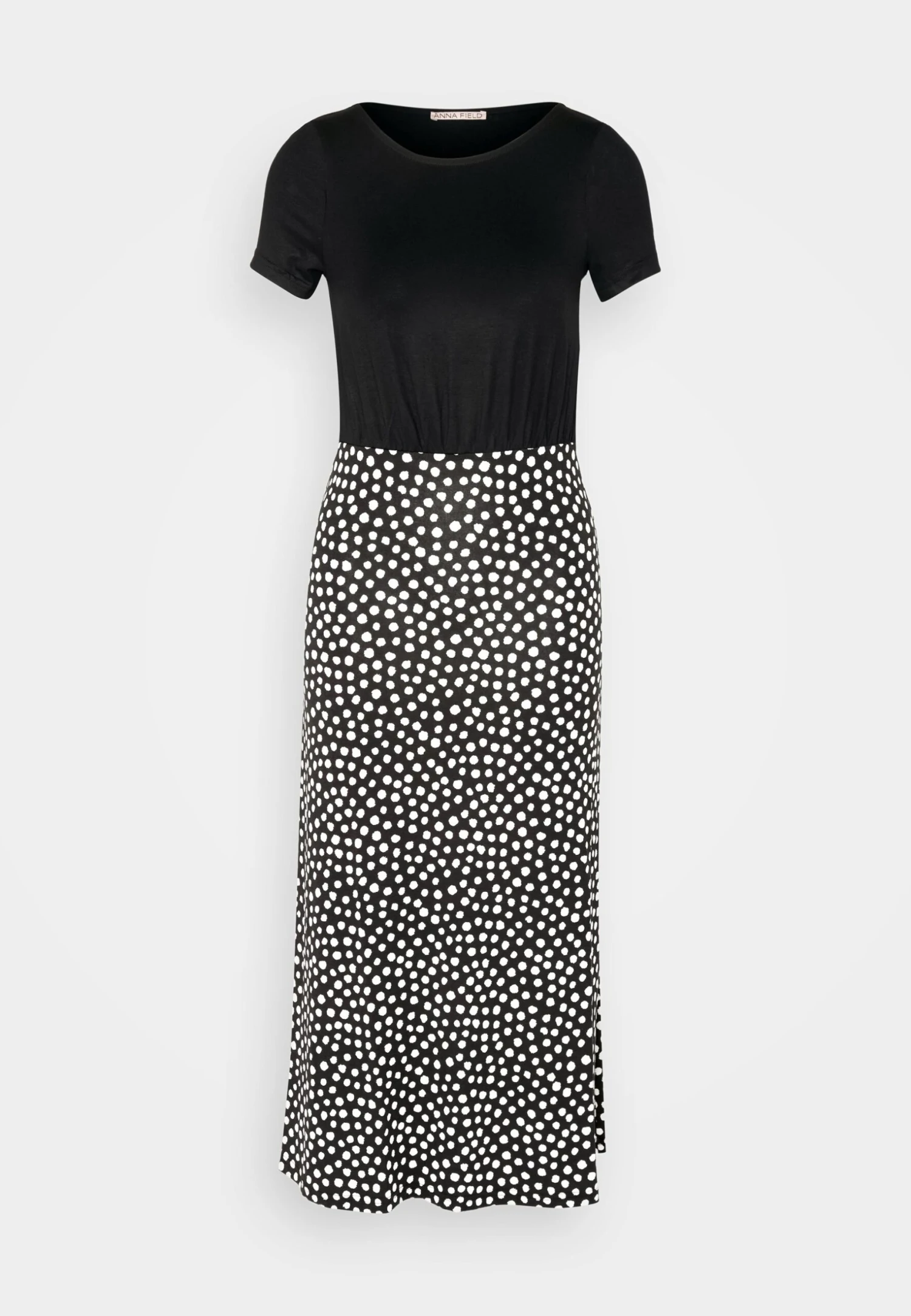 Anna Field Robe En Jersey - Black/White 7 Anna Field Robe En Jersey - Black/White – Image 5