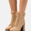 Anna Field Leather - Bottines À Lacets - Beige -Anna Field 15dddc56386e4f3282bc12dfa9e3f33d