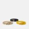 Anna Field 3 Pack - Ceinture - Black/Yellow/Taupe -Anna Field 1e3443241306439d9fcdc1f6a4508ff9