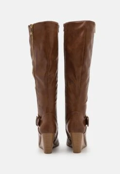 Anna Field Bottes Compensées - Cognac -Anna Field 24c8da3b79c74a7ca72d9548418af59d