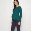 Nursing - T-Shirt À Manches Longues - Dark Green -Anna Field 26e273b6596b4462bd3e45565269a4f3