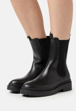 Bottines À Plateau - Black