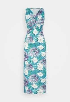 Anna Field Robe En Jersey - Turquoise/Purple/Beige -Anna Field 35f42317a6d248c0baa2232655b53b07