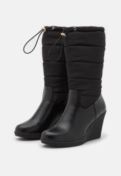 Anna Field Winter Boot - Bottes Compensées - Black -Anna Field 44f1f15ed24b4bfe99b85edd67ffe9ed