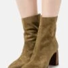 Anna Field Leather - Bottines - Khaki -Anna Field 4af53b25778f4a22a5bb958643ad4f24