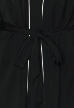 Anna Field Amanda Satin Dressing Gown - Peignoir - Black -Anna Field 4cb2427b486e4ab3b54c4c6bf8a5de97