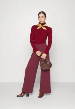 Anna Field Pullover - Dark Red -Anna Field 4db70d7c61c542889b18b01788158d4d