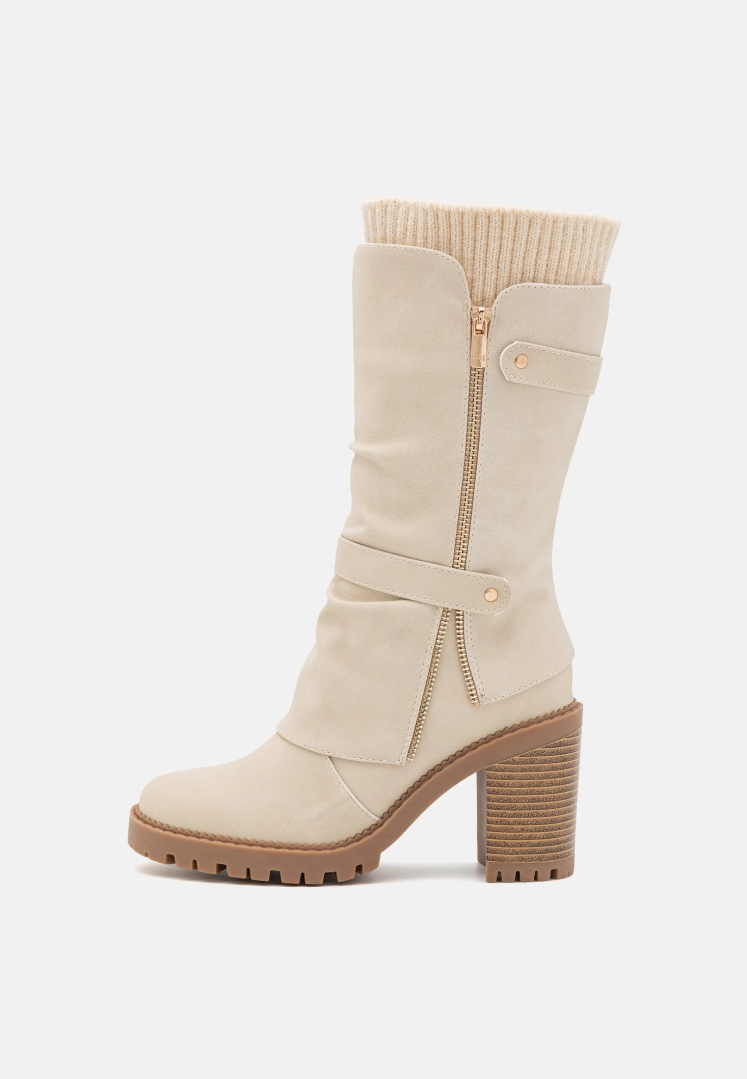 Anna Field Bottes - Beige 4 Anna Field Bottes - Beige – Image 2