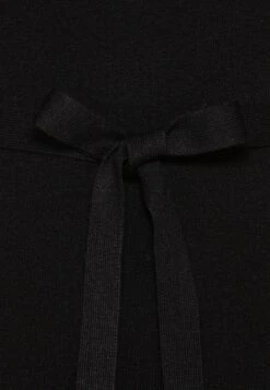 Anna Field Rollkragen Ripp Mini Strickkleid Mit Gürtel - Robe Pull - Black -Anna Field 62df7be7431643c485074fa8c58759cf