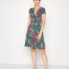 Robe En Jersey - Dark Green/Pink 2 Robe En Jersey - Dark Green/Pink -Anna Field 66deb9a4ec72449c8699ec694bbb161b