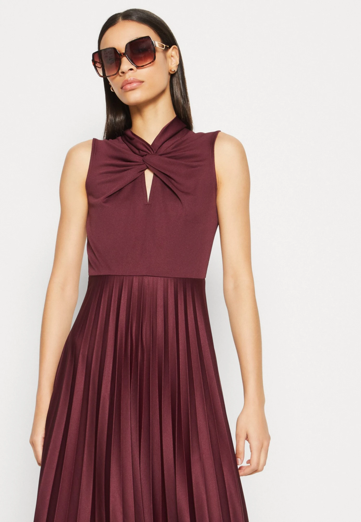 Anna Field Robe En Jersey - Bordeaux 6 Anna Field Robe En Jersey - Bordeaux – Image 4