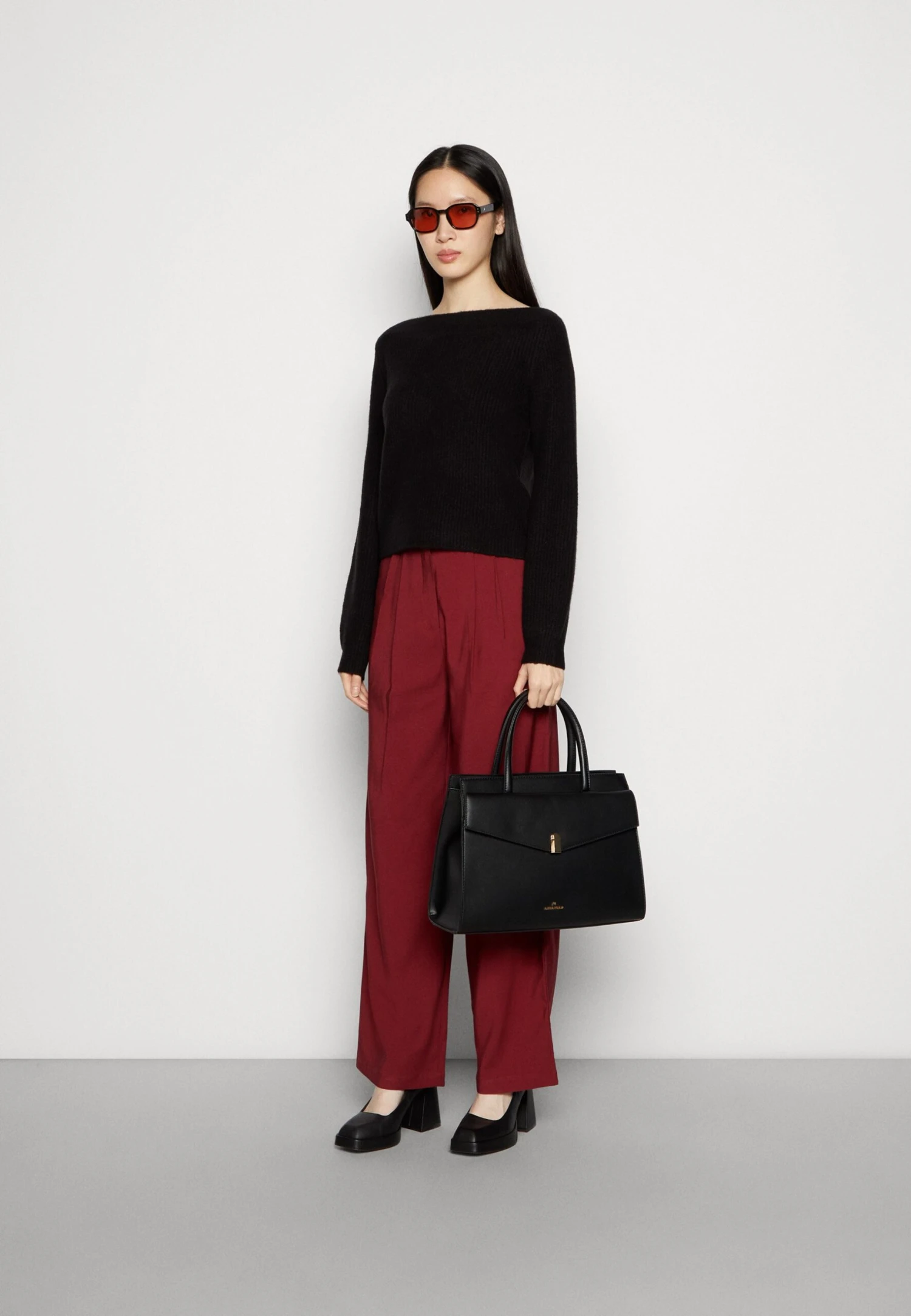 Anna Field Pantalon Classique - Bordeaux 4 Anna Field Pantalon Classique - Bordeaux – Image 2