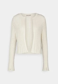 Anna Field Pointelle Bolero - Gilet - Offwhite -Anna Field 80fd271f0511419498190fbbf73f190d