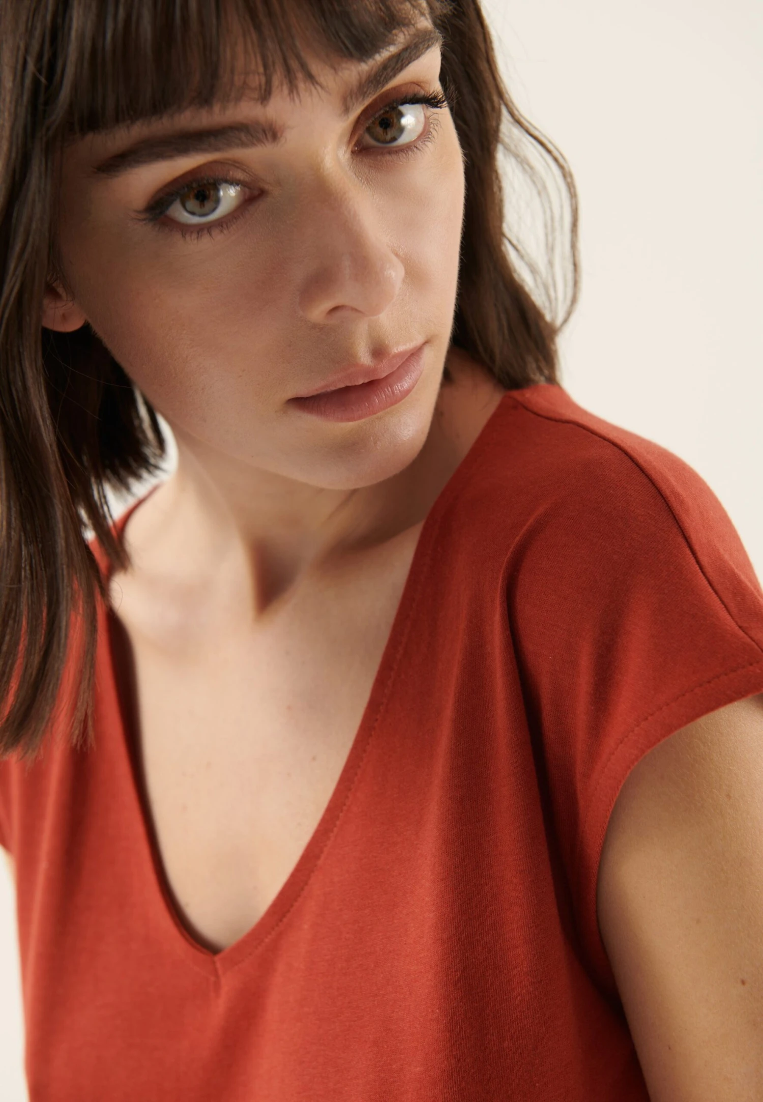 Anna Field T-Shirt Basique - Red 7 Anna Field T-Shirt Basique - Red – Image 5