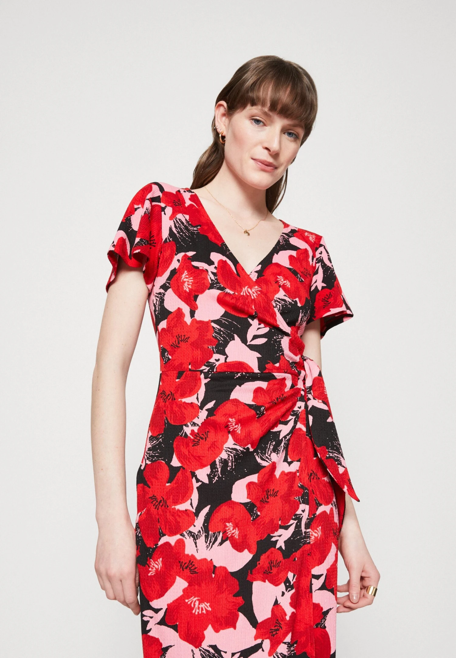 Anna Field Robe De Jour - Red/Pink 8 Anna Field Robe De Jour - Red/Pink – Image 6