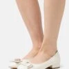 Leather Wide Fit - Ballerines - White