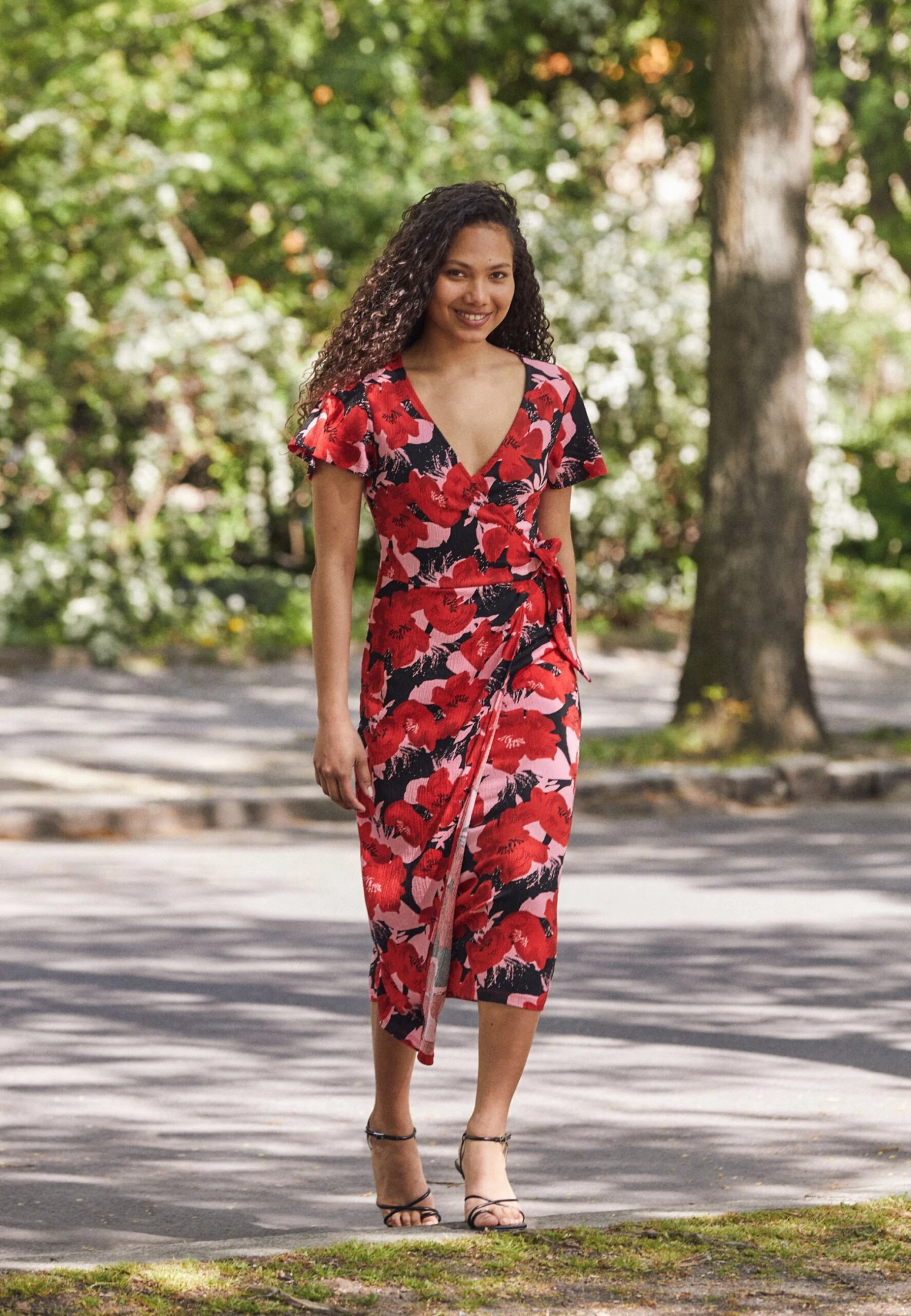 Anna Field Robe De Jour - Red/Pink 4 Anna Field Robe De Jour - Red/Pink – Image 2