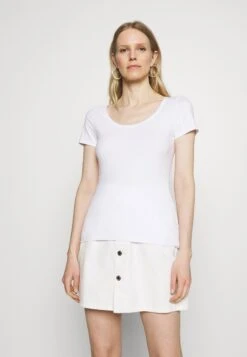 Anna Field 3 Pack - T-Shirt Basique - White/Mottled Light Grey/Light Green -Anna Field 8e111176c65e41fe9c0d24bc7a287b33