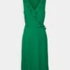 Anna Field Volant Midi Dress - Robe De Jour - Green -Anna Field 959fa91e518c4876be1e312c01527950