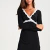 Anna Field Heidi Long Sleeves Viscose Nightdress - Chemise De Nuit / Nuisette - Black 1 Anna Field Heidi Long Sleeves Viscose Nightdress - Chemise De Nuit / Nuisette - Black -Anna Field add11b3cd2864d078e241158fecd36d3