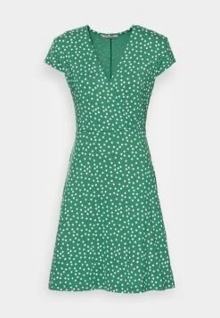 Anna Field Robe En Jersey - Green/White -Anna Field b1a27d7130f2404f8518c912c1ed44ff