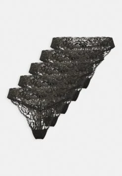 Anna Field 5 Pack - String - Black -Anna Field b89fe4fa26984f93b813d42621c23af9