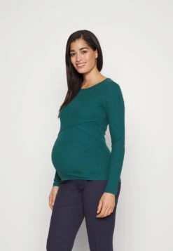 Nursing - T-Shirt À Manches Longues - Dark Green -Anna Field b9d8f8a277204ce0b47d22d26407b512
