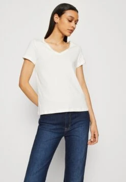 Anna Field 3 Pack - T-Shirt Basique - Dark Yellow/Purple/White -Anna Field ba32cc01c7a84e79aec68983dacce8bf