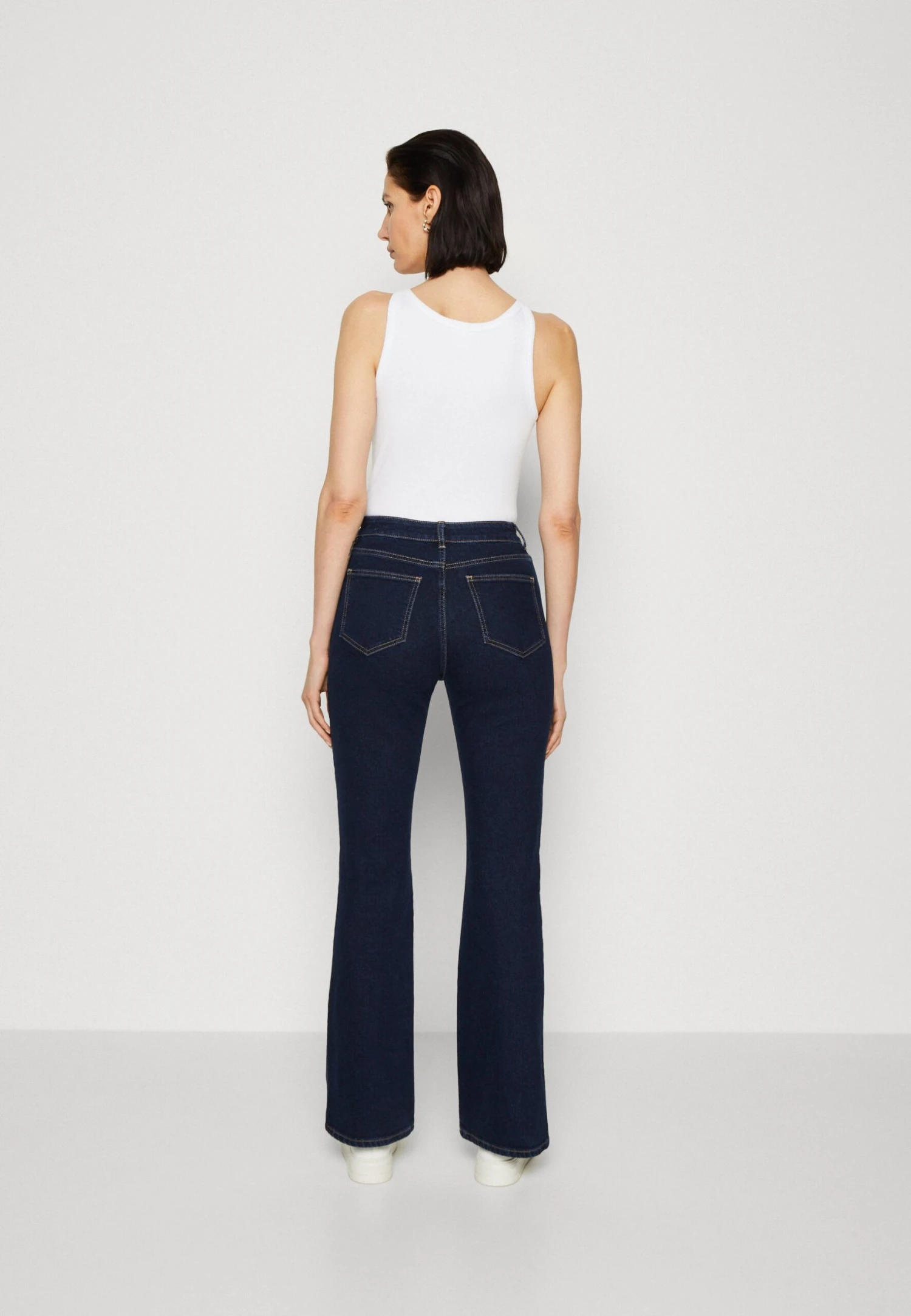 Anna Field Jean Flare - Dark Blue 5 Anna Field Jean Flare - Dark Blue – Image 3