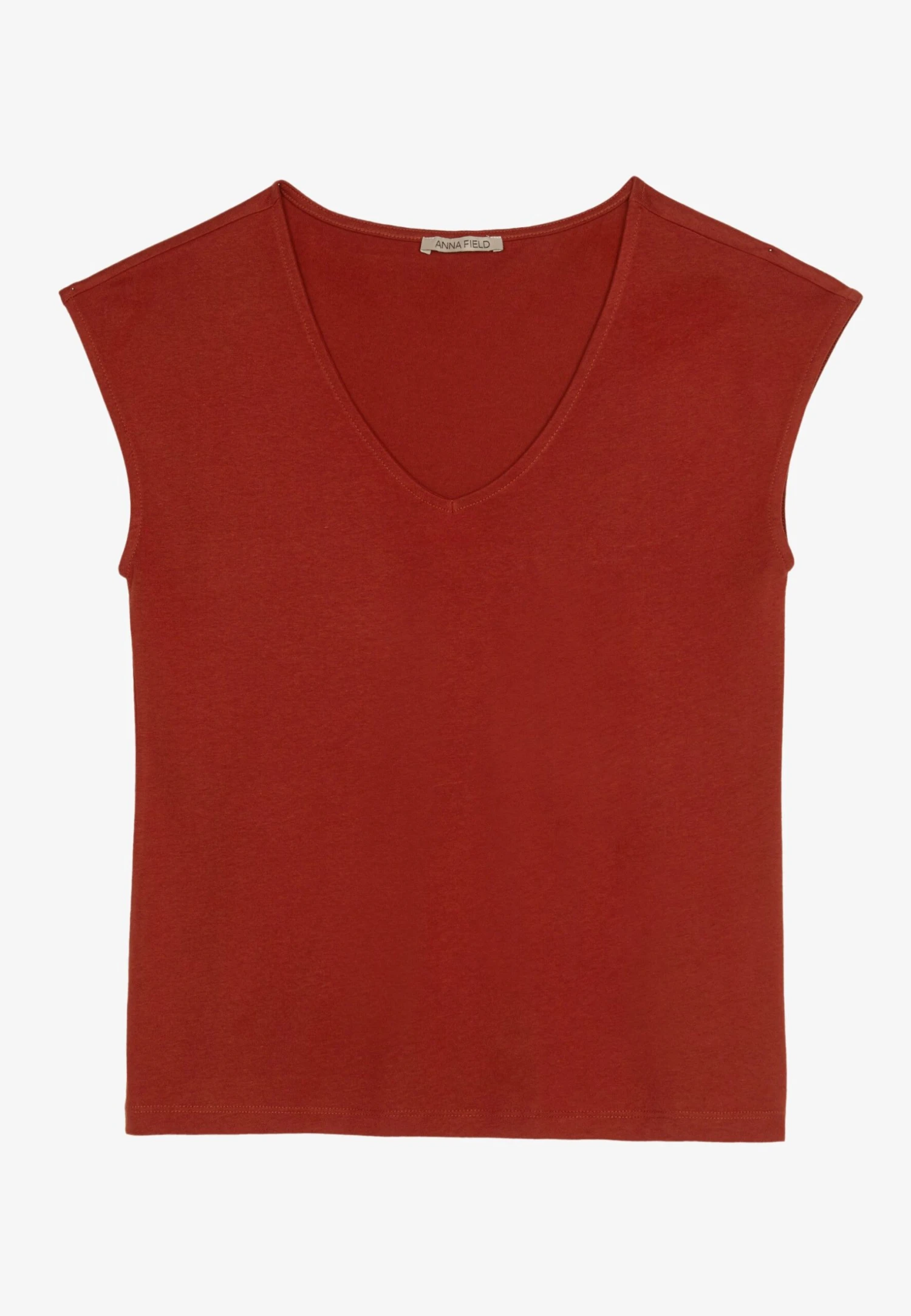 Anna Field T-Shirt Basique - Red 6 Anna Field T-Shirt Basique - Red – Image 4