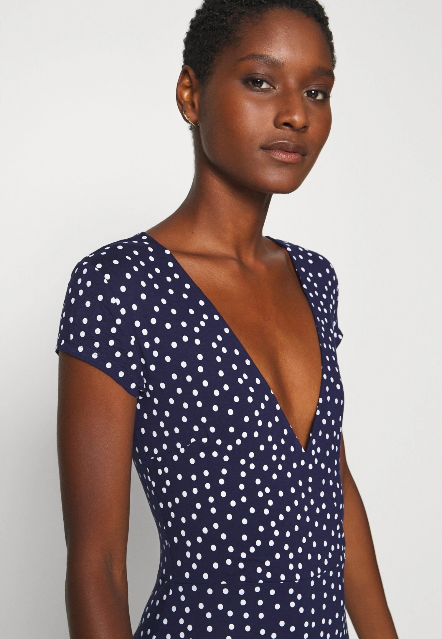 Anna Field Robe En Jersey - Maritime Blue/White 6 Anna Field Robe En Jersey - Maritime Blue/White – Image 4