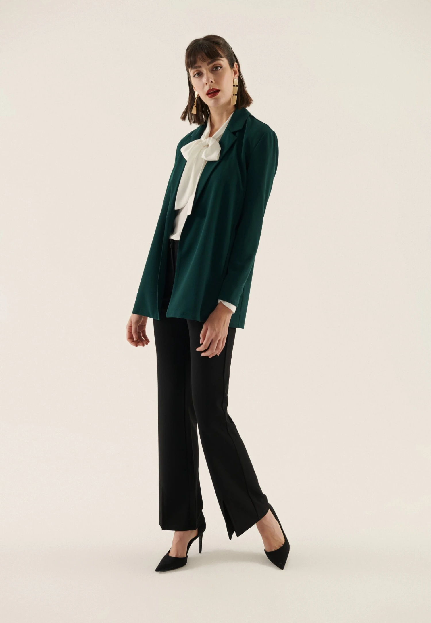 Anna Field Blazer - Dark Green 4 Anna Field Blazer - Dark Green – Image 2