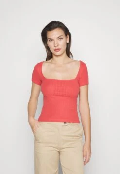 Anna Field 2 Pack - T-Shirt Basique - Red/White -Anna Field d055af685a1f462588d25e69d9cfa59b