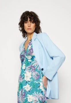 Anna Field Robe En Jersey - Turquoise/Purple/Beige -Anna Field d229f5d9ef304b049f83cde636aacbbc