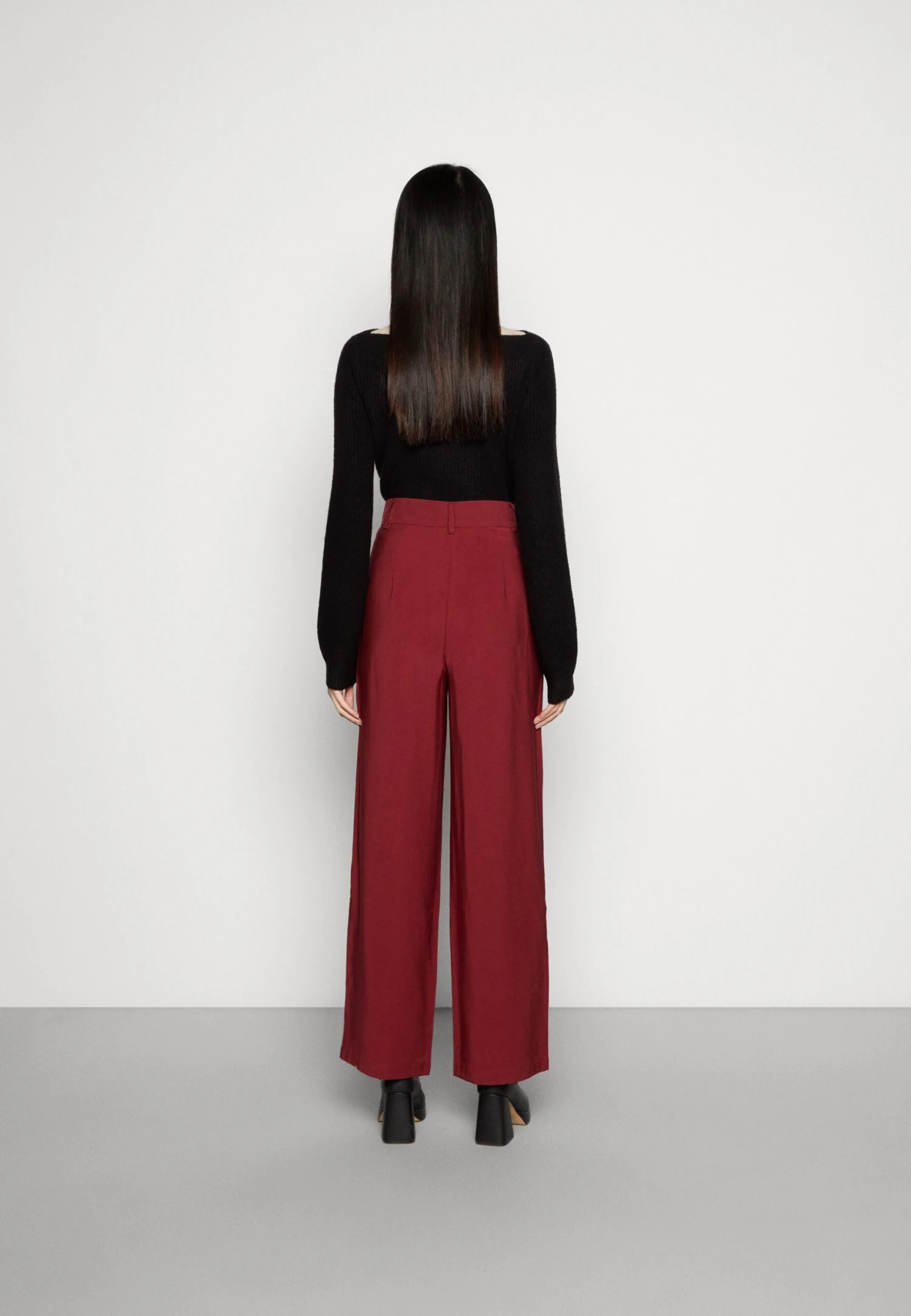 Anna Field Pantalon Classique - Bordeaux 5 Anna Field Pantalon Classique - Bordeaux – Image 3