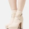 Anna Field Bottines À Plateau - Beige -Anna Field d7a1b1316ac7468d8f6bf4e30b8b49ab