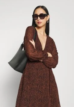 Anna Field Robe De Jour - Black/Beige -Anna Field dd89bc0f17c241238111df78d5c362ec