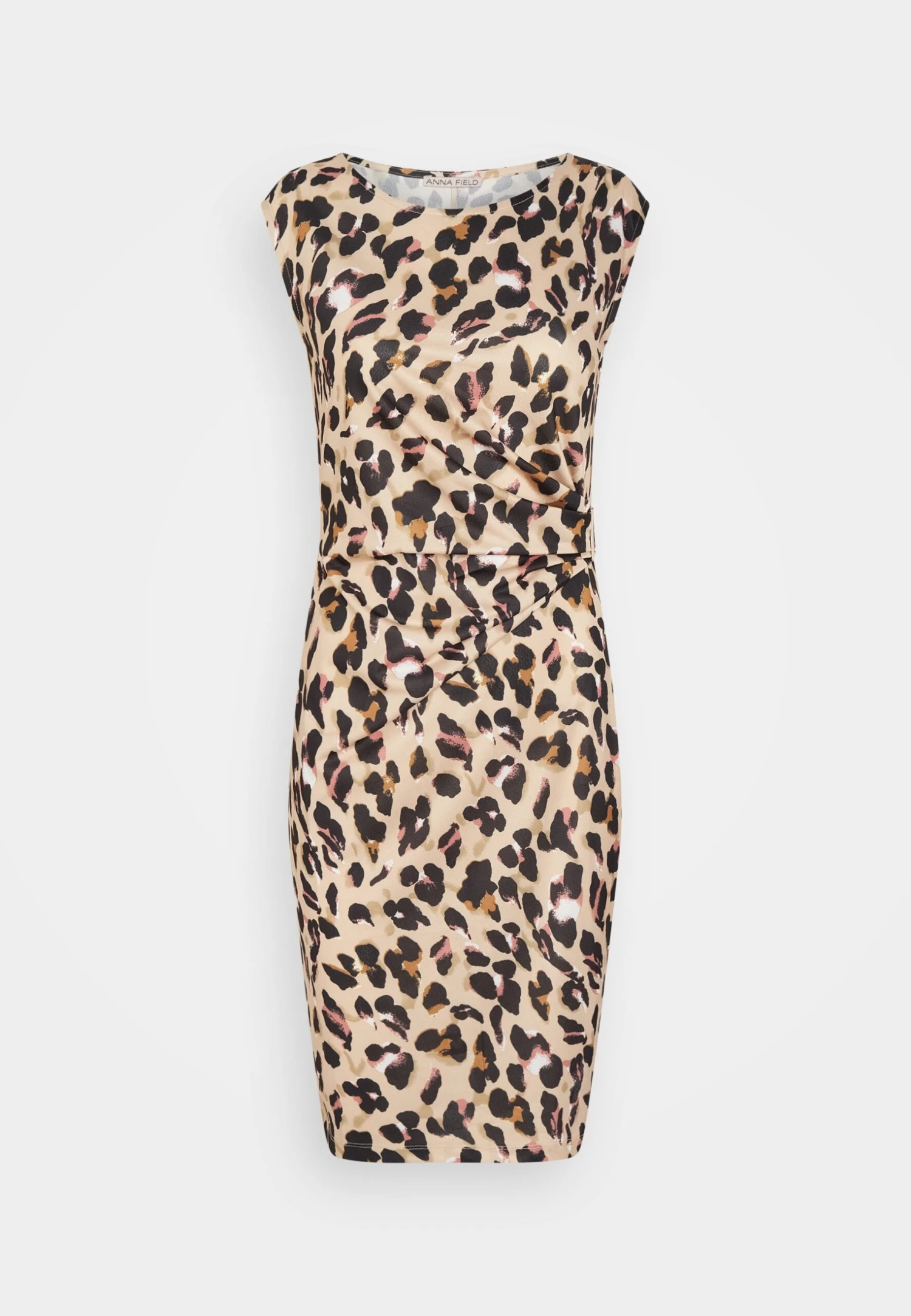 Anna Field Robe En Jersey - Black/Beige/Multi-Coloured 9 Anna Field Robe En Jersey - Black/Beige/Multi-Coloured – Image 7