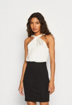 Anna Field Robe En Jersey - Off White/Black