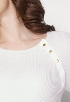 Nursing - Button Opening - Pullover - White -Anna Field e79510013e6b49b8ab7bda1d3a183bb5