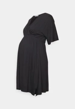 Short Sleeves Flared Mini Dress - Robe En Jersey - Schwarz -Anna Field eef4d17dd43c4b138764043255fa205c