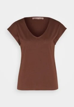 Anna Field T-Shirt Basique - Dark Brown -Anna Field f3a501a2e06c428d849529e25d7512d9