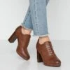 Anna Field Comfort - Bottines À Talons Hauts - Cognac -Anna Field f8cb32fd09b848f4a40bc3986a441fd5