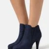 Anna Field Bottines À Talons Hauts - Dark Blue -Anna Field ff99fccb6b73457a9d48b1bd5f320dd8